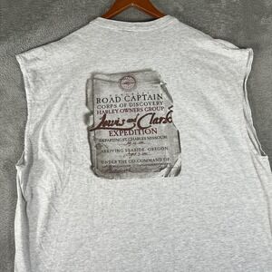 Harley Owners Group Shirt Mens 3XL Lewis and Clark Expedition Road Captain HOG